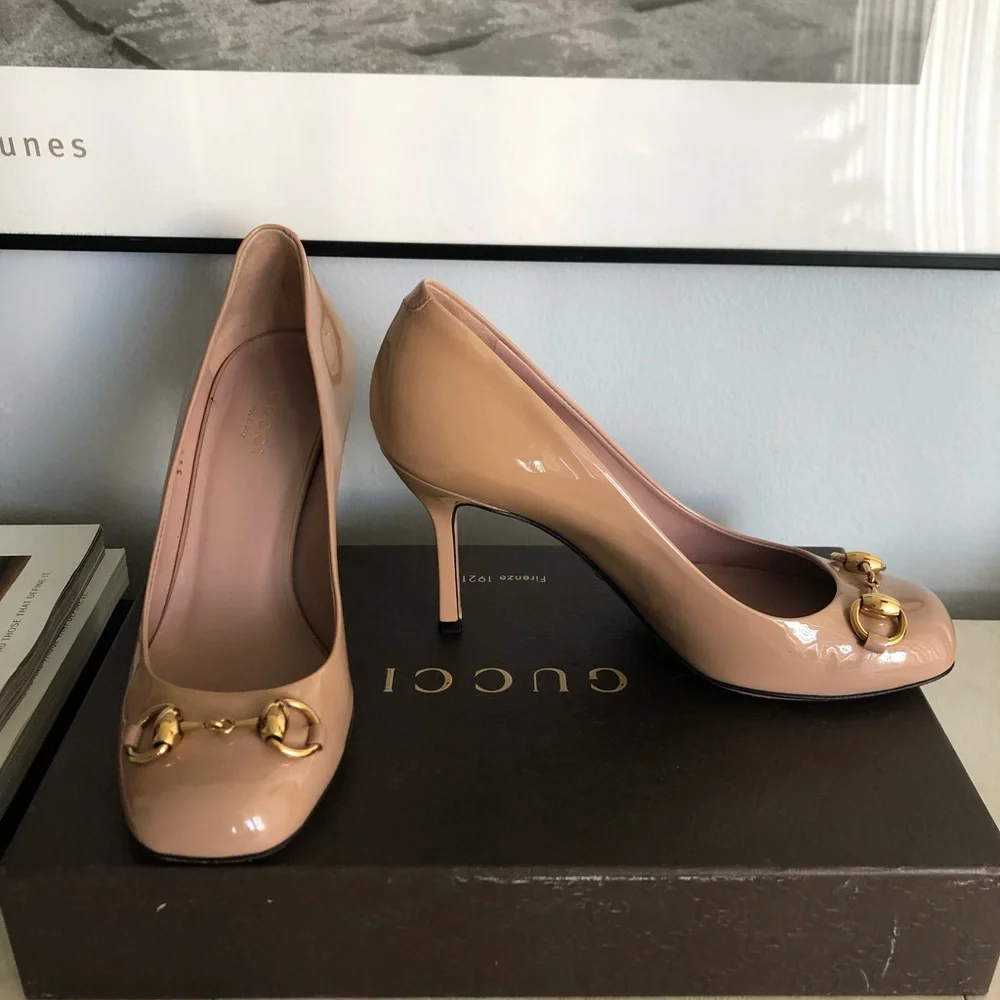 Gucci patent leather heels - Picture 8 of 13